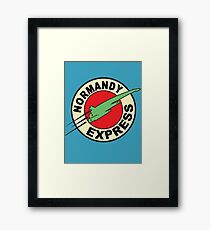 The Planet Express Parody: Mass Effect Framed Print