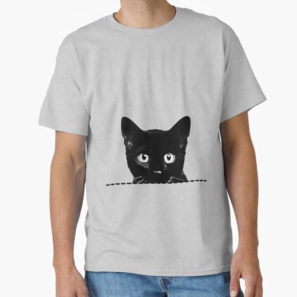 Artikel-Vorschau von Schwarze Katze guckt aus der Tasche, designt und verkauft von nameonshirt.
