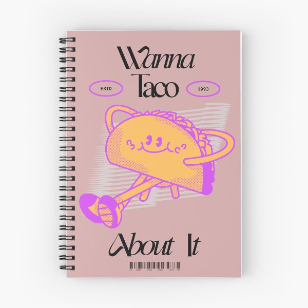 Item preview, Wanna Taco About It - Retro design designed and sold by NSEAdventures.