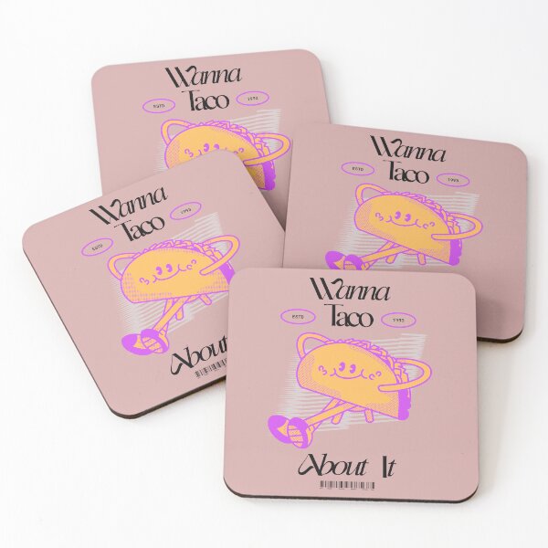 Item preview, Wanna Taco About It - Retro design designed and sold by NSEAdventures.