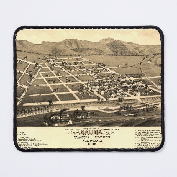 Item preview, Salida, Colorado (1882) designed and sold by allhistory.