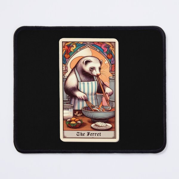 Item preview, Funny Ferret Cooking designed and sold by JUSTBEELEGANT.