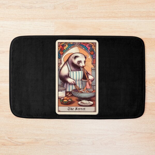 Item preview, Funny Ferret Cooking designed and sold by JUSTBEELEGANT.
