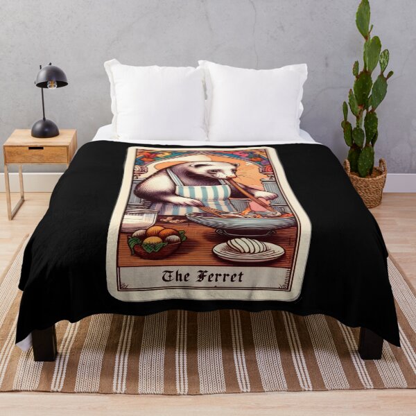 Item preview, Funny Ferret Cooking designed and sold by JUSTBEELEGANT.