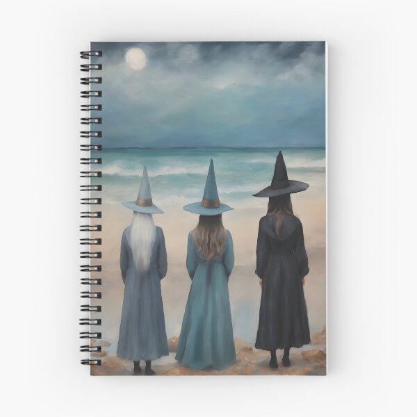 Item preview, Sea Witches ~ Maiden Mother Crone Triple Goddess by the Ocean - Art by Sarah Valentine designed and sold by Arwen-Art.