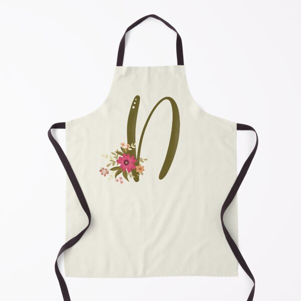 Item preview, Vintage Bouquet Floral Initial - N designed and sold by Willow & Grace Designs.