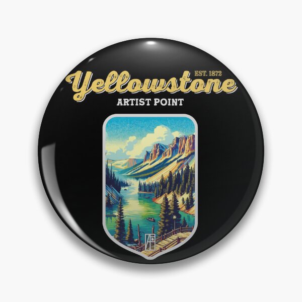 Item preview, USA - NATIONAL PARK - YELLOWSTONE - Yellowstone Artists Point -23 designed and sold by ArtProjectShop.