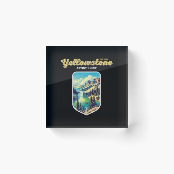 Item preview, USA - NATIONAL PARK - YELLOWSTONE - Yellowstone Artists Point -23 designed and sold by ArtProjectShop.