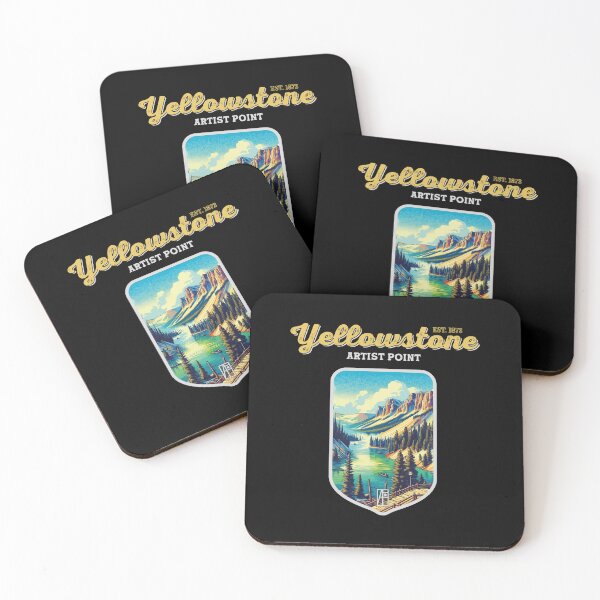 Item preview, USA - NATIONAL PARK - YELLOWSTONE - Yellowstone Artists Point -23 designed and sold by ArtProjectShop.