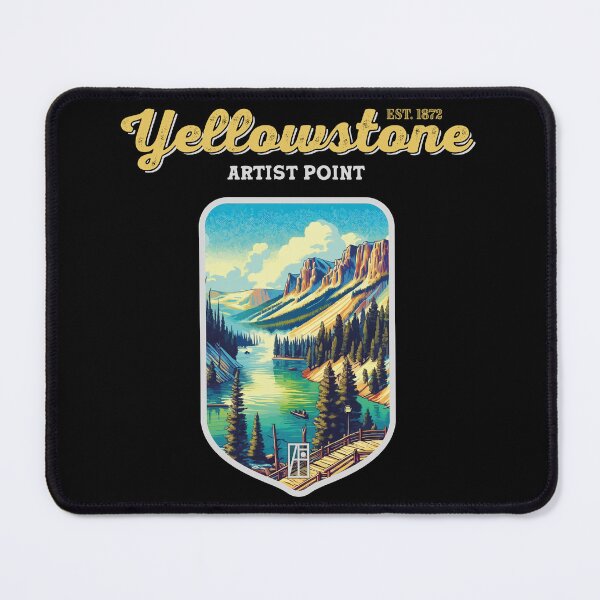 Item preview, USA - NATIONAL PARK - YELLOWSTONE - Yellowstone Artists Point -23 designed and sold by ArtProjectShop.