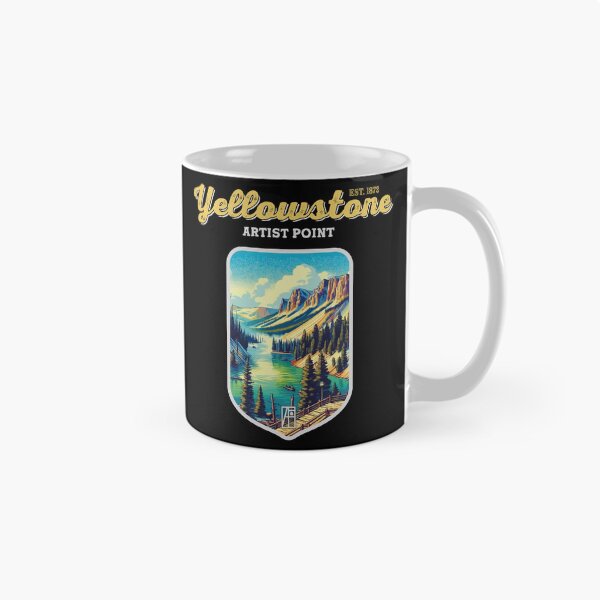 Item preview, USA - NATIONAL PARK - YELLOWSTONE - Yellowstone Artists Point -23 designed and sold by ArtProjectShop.
