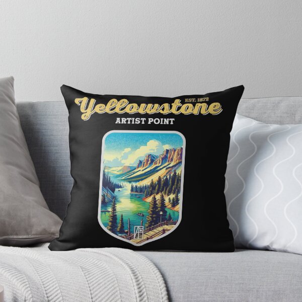 Item preview, USA - NATIONAL PARK - YELLOWSTONE - Yellowstone Artists Point -23 designed and sold by ArtProjectShop.
