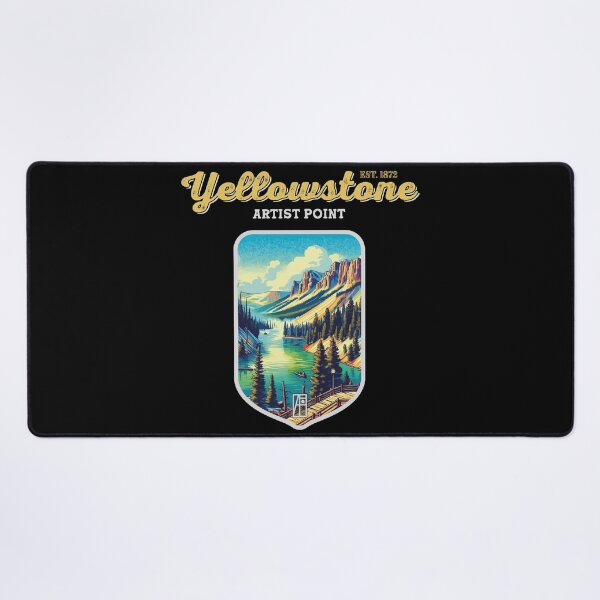Item preview, USA - NATIONAL PARK - YELLOWSTONE - Yellowstone Artists Point -23 designed and sold by ArtProjectShop.