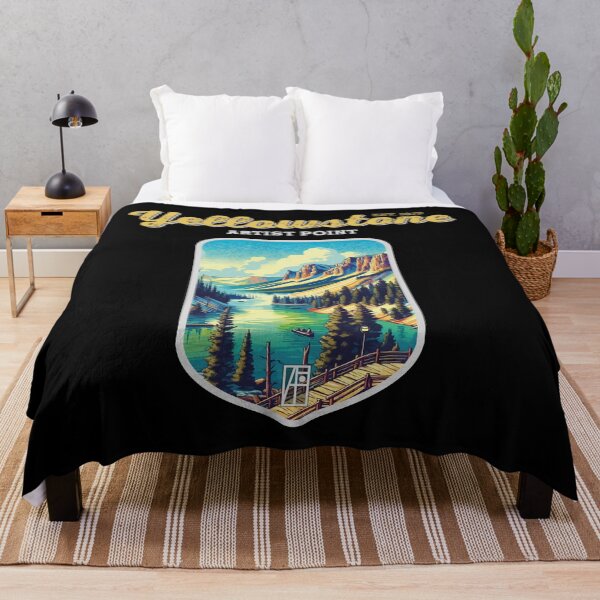Item preview, USA - NATIONAL PARK - YELLOWSTONE - Yellowstone Artists Point -23 designed and sold by ArtProjectShop.