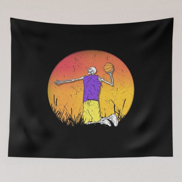 Item preview, Basketball Skeleton Sunset designed and sold by franktact.