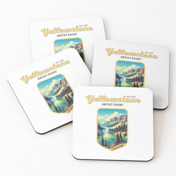 Item preview, USA - NATIONAL PARK - YELLOWSTONE - Yellowstone Artists Point -24 designed and sold by ArtProjectShop.
