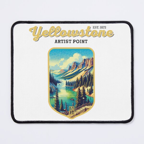 Item preview, USA - NATIONAL PARK - YELLOWSTONE - Yellowstone Artists Point -24 designed and sold by ArtProjectShop.