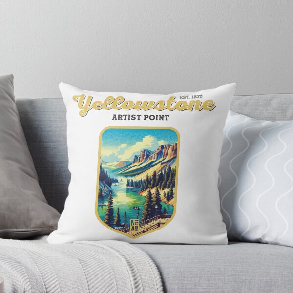 Item preview, USA - NATIONAL PARK - YELLOWSTONE - Yellowstone Artists Point -24 designed and sold by ArtProjectShop.