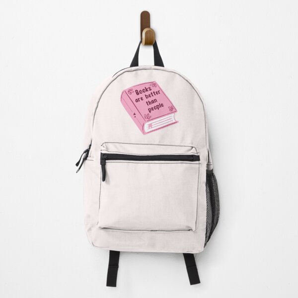 Item preview, Books are better than people - pink designed and sold by Neadoodles.