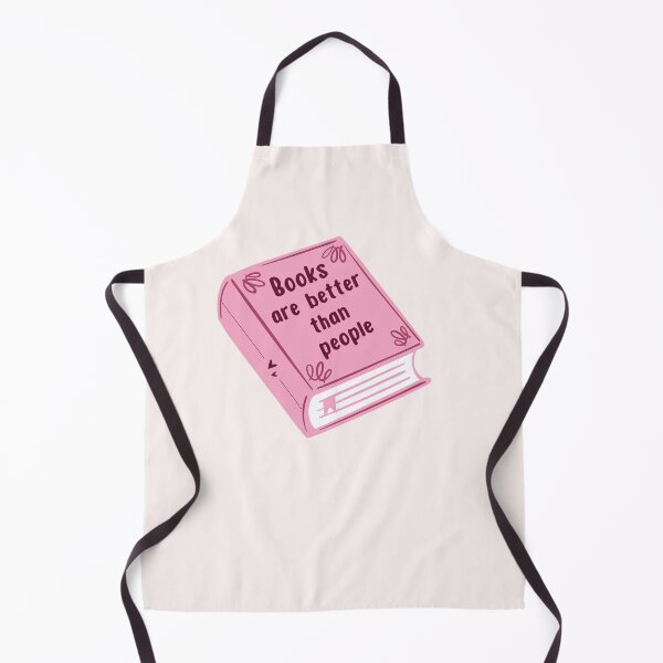 Item preview, Books are better than people - pink designed and sold by Neadoodles.