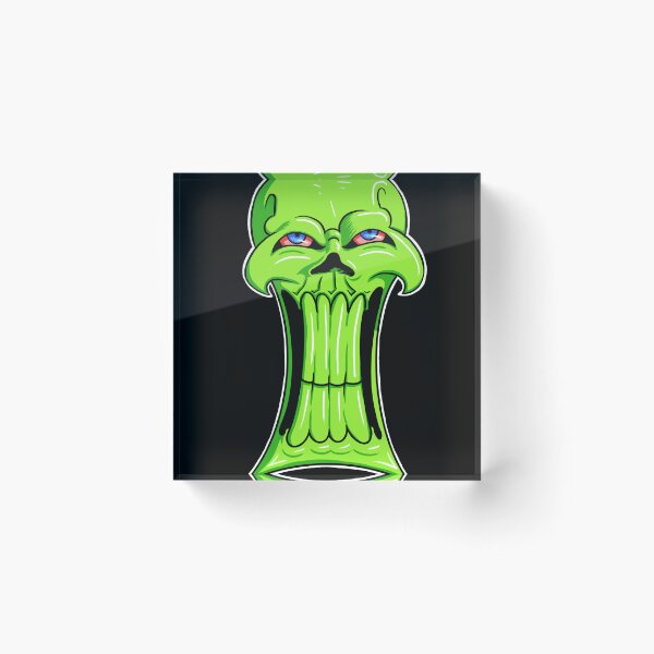 Item preview, Green skull designed and sold by Knaves-designs.