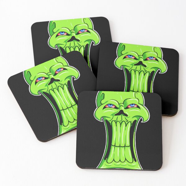 Item preview, Green skull designed and sold by Knaves-designs.