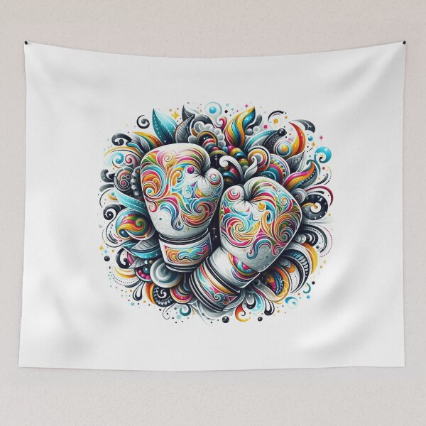 Artikelvorschau, Muay Thai Lover Colorful Gloves entworfen und verkauft von Martial-Art-23.