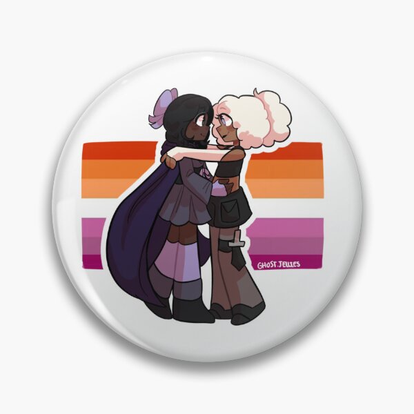 Item preview, Wren and Aria lesbian designed and sold by GhostJellies.