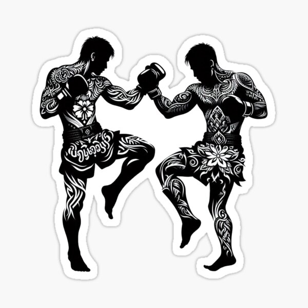 Item preview, Muay Thai Fighters Tattoo Talisman Spirituality designed and sold by Martial-Art-23.