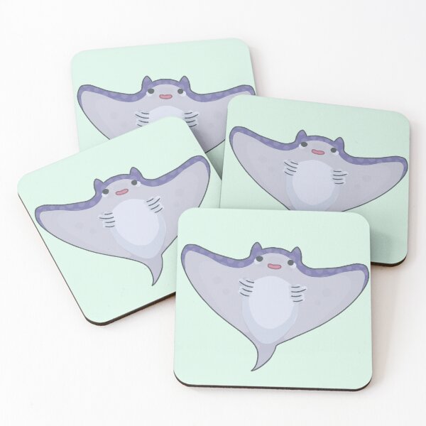 Item preview, cute ray sailing through the sea designed and sold by emodeamarelo.