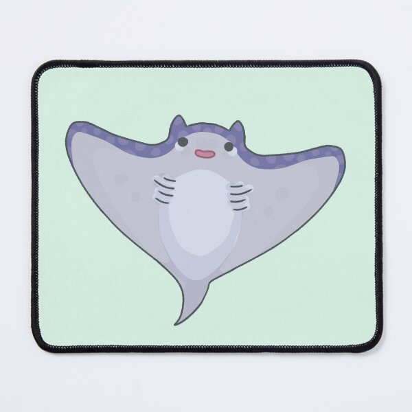 Item preview, cute ray sailing through the sea designed and sold by emodeamarelo.