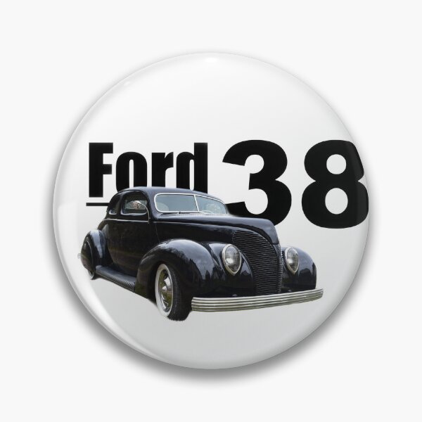 Item preview, ford 38 coupe deluxe hot rod seen from 3/4 front designed and sold by hotrodspirit.
