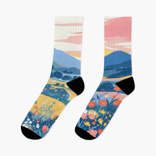 Item preview, Sunset Landscape designed and sold by CulturalVibes.