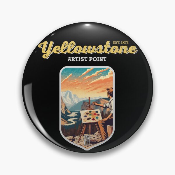 Item preview, USA - NATIONAL PARK - YELLOWSTONE - Yellowstone Artists Point -26 designed and sold by ArtProjectShop.