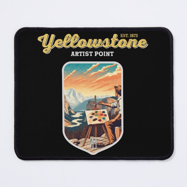 Item preview, USA - NATIONAL PARK - YELLOWSTONE - Yellowstone Artists Point -26 designed and sold by ArtProjectShop.