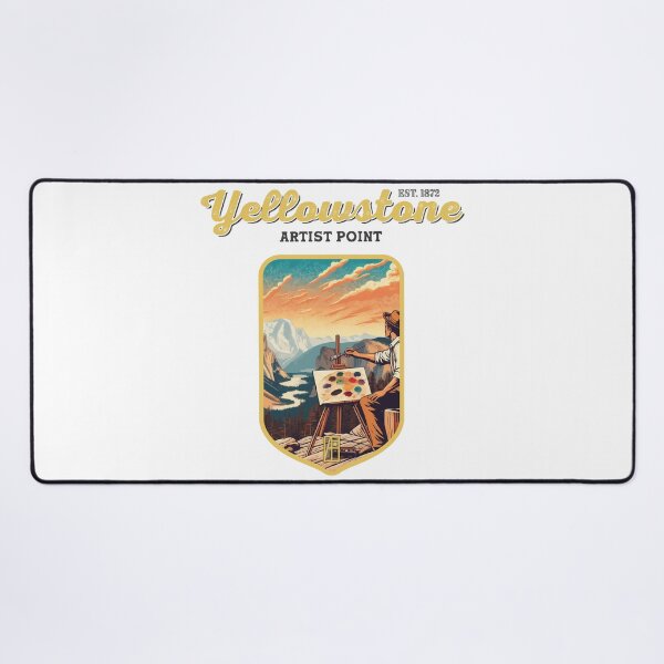 Item preview, USA - NATIONAL PARK - YELLOWSTONE - Yellowstone Artists Point -27 designed and sold by ArtProjectShop.