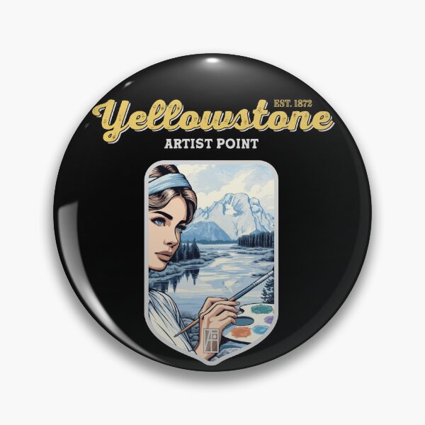 Item preview, USA - NATIONAL PARK - YELLOWSTONE - Yellowstone Artists Point -28 designed and sold by ArtProjectShop.