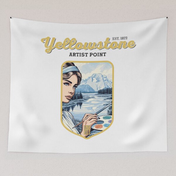 Item preview, USA - NATIONAL PARK - YELLOWSTONE - Yellowstone Artists Point -30 designed and sold by ArtProjectShop.