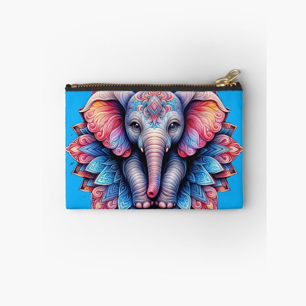 Item preview, Beautiful Baby Elephant in Mandala designed and sold by PixelCraftDSG.
