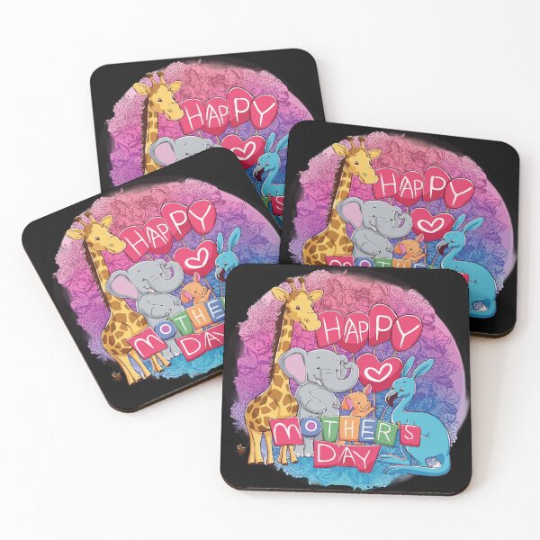 Item preview,  Mother's Day a Family Of Diverse Animals designed and sold by Zikozaki.