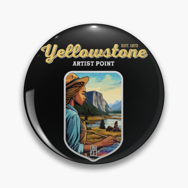 Item preview, USA - NATIONAL PARK - YELLOWSTONE - Yellowstone Artists Point -31 designed and sold by ArtProjectShop.