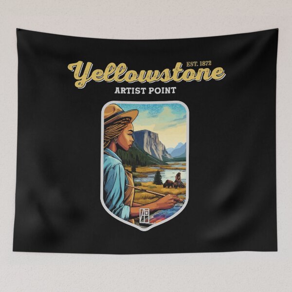 Item preview, USA - NATIONAL PARK - YELLOWSTONE - Yellowstone Artists Point -31 designed and sold by ArtProjectShop.