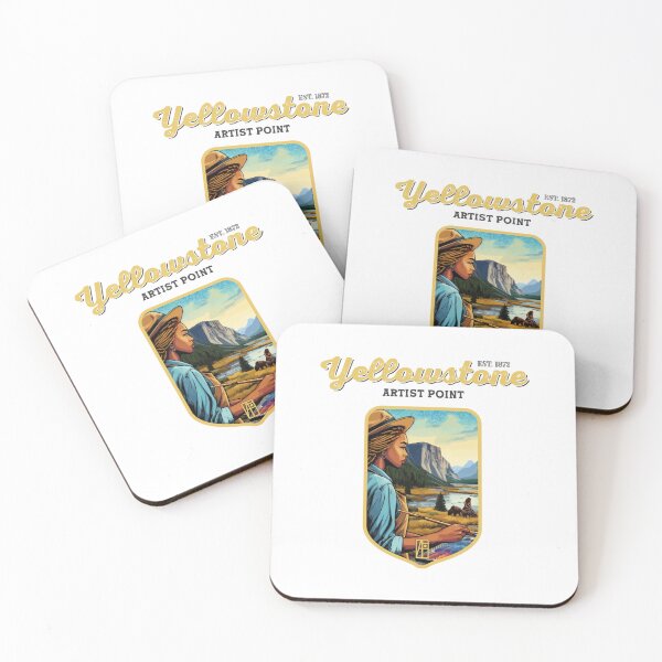 Item preview, USA - NATIONAL PARK - YELLOWSTONE - Yellowstone Artists Point -32 designed and sold by ArtProjectShop.