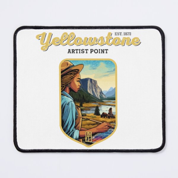 Item preview, USA - NATIONAL PARK - YELLOWSTONE - Yellowstone Artists Point -32 designed and sold by ArtProjectShop.