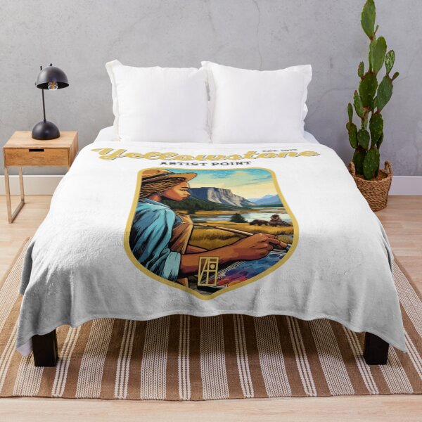 Item preview, USA - NATIONAL PARK - YELLOWSTONE - Yellowstone Artists Point -32 designed and sold by ArtProjectShop.