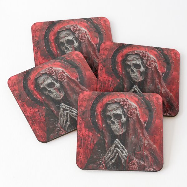 Item preview, Dark Santa Muerte designed and sold by ingutted.