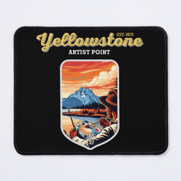Item preview, USA - NATIONAL PARK - YELLOWSTONE - Yellowstone Artists Point -33 designed and sold by ArtProjectShop.