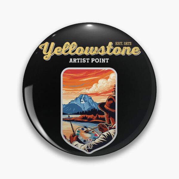 Item preview, USA - NATIONAL PARK - YELLOWSTONE - Yellowstone Artists Point -33 designed and sold by ArtProjectShop.