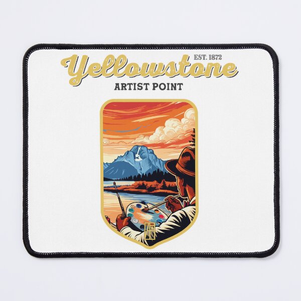 Item preview, USA - NATIONAL PARK - YELLOWSTONE - Yellowstone Artists Point -34 designed and sold by ArtProjectShop.