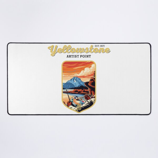 Item preview, USA - NATIONAL PARK - YELLOWSTONE - Yellowstone Artists Point -34 designed and sold by ArtProjectShop.